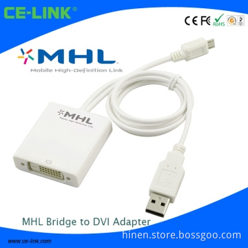 MHL to DVI Cable